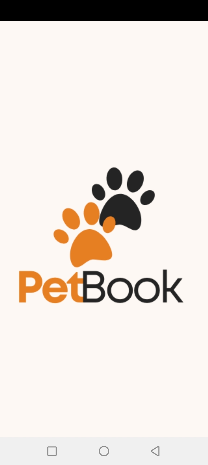PetBook Android app screenshot